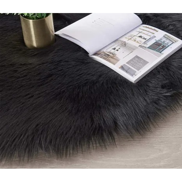GR-Luxurious Faux Sheepskin Area Rug [Premium Product]