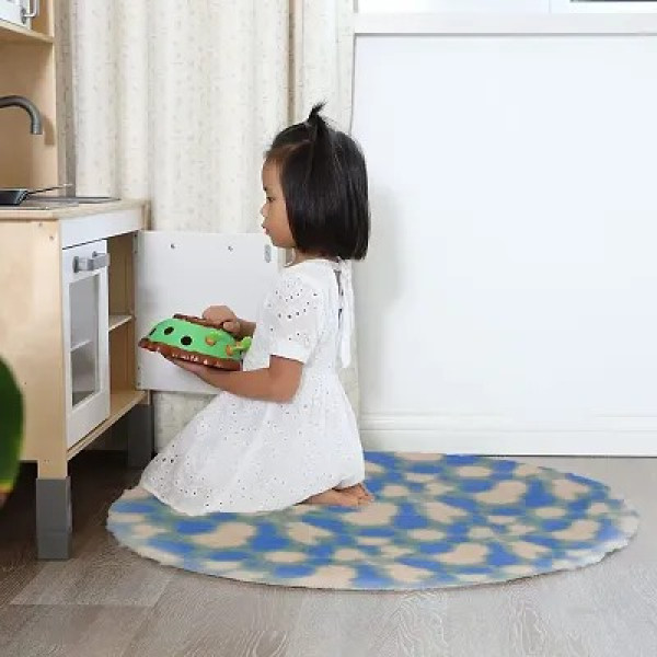 GR-Luxurious Faux Sheepskin Area Rug [Low Budget Product]