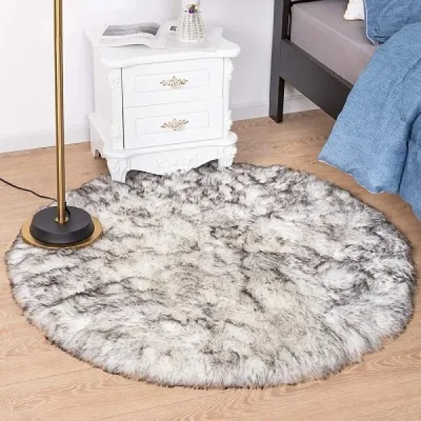 GR-Luxurious Faux Sheepskin Area Rug [Premium Prod...