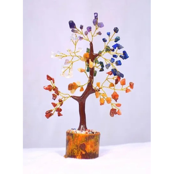 GR-Seven Chakra Crystal Tree for Positive Energy [Premium Product]