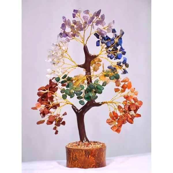 GR-Seven Chakra Crystal Tree for Positive Energy [Premium Product]