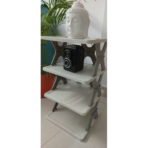 GR-Plastic Multi-Layer Shoe Rack Organizer [Low Budget Product]