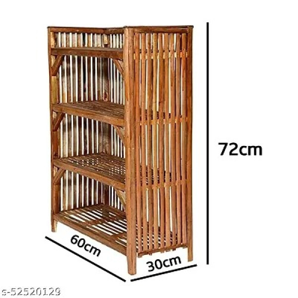 GR-Bamboo Rack for Books, Shoes, Office Files, Home, and Kitchen [Premium Product]