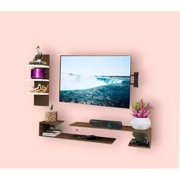 GR-ZOZOCRAFTS Wall Mount TV Entertainment Unit [Premium Product]
