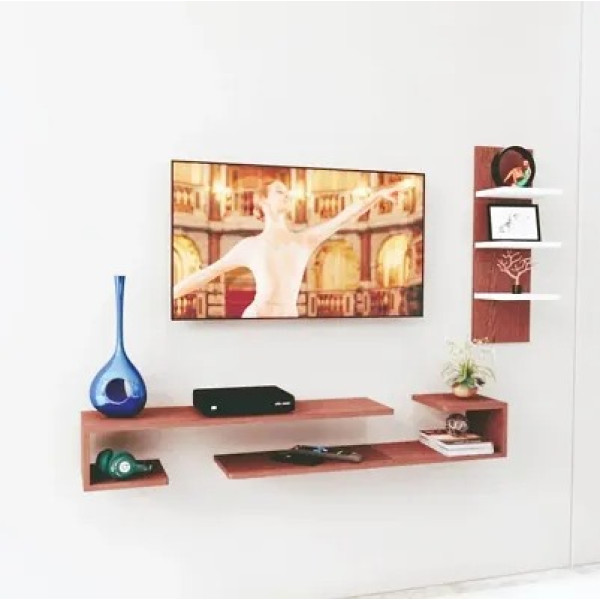 GR-ClufRox Elegant U-Style TV Cabinet with Floatin...