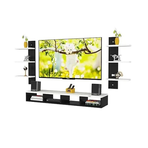 GR-LUCKYARTS Wall Mount TV Entertainment Unit [Premium Product]