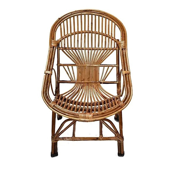 GR-Bamboo Wooden Cane Chair with Cushion [Premium ...