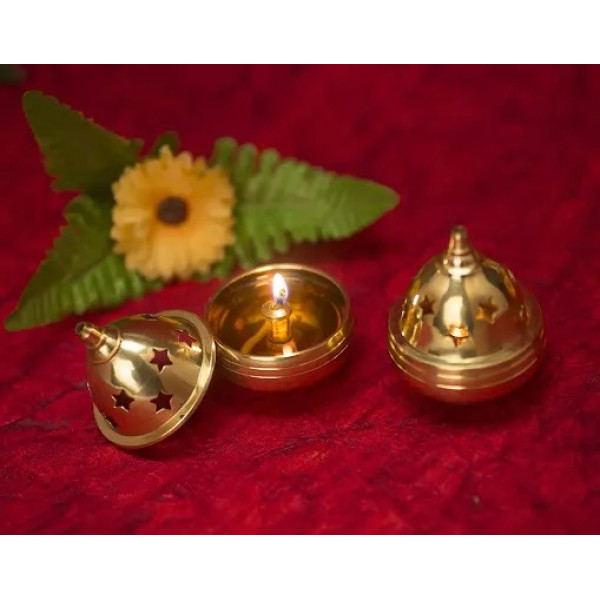 GR-Haridwar Diya Brass Gold [Low Budget Product]