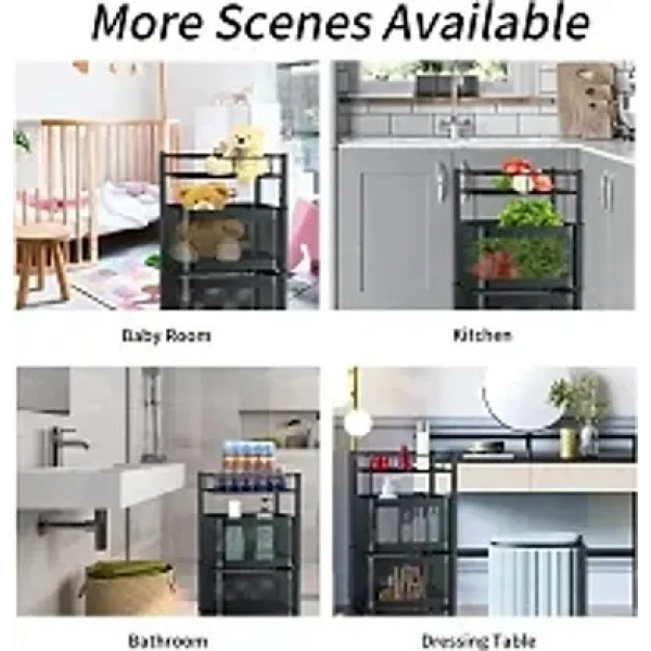 GR-4-Layer Multi-Purpose Trolley Storage [Premium Product]