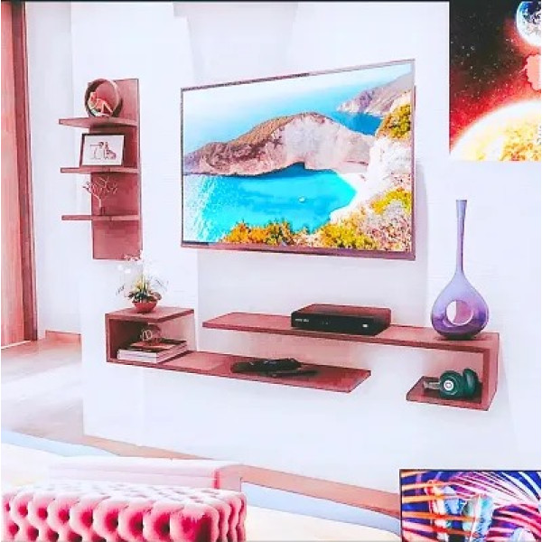 GR-MDF O-Style Wall Mounted TV Cabinet [Premium Product]