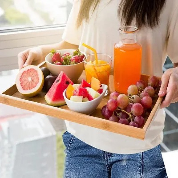 GR-Wooden Breakfast Tray [Premium Product]