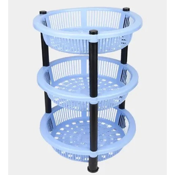 GR-Homes Storage Basket Plastic 3 Layer Kitchen St...