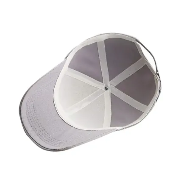 GR-Stylish Grey Adjustable Baseball Cap for Men and Boys [Low Budget Product]