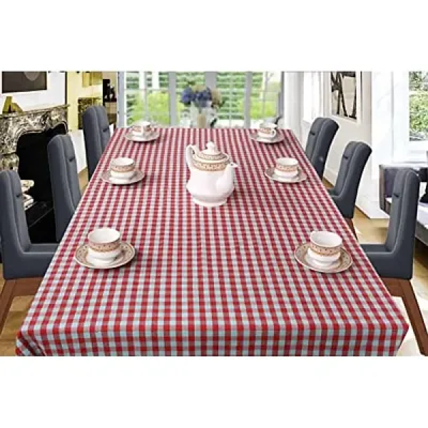 GR-CRAZYWEAVES Cotton Durable Tablecloth - Perfect for Dining Table [Low Budget Product]