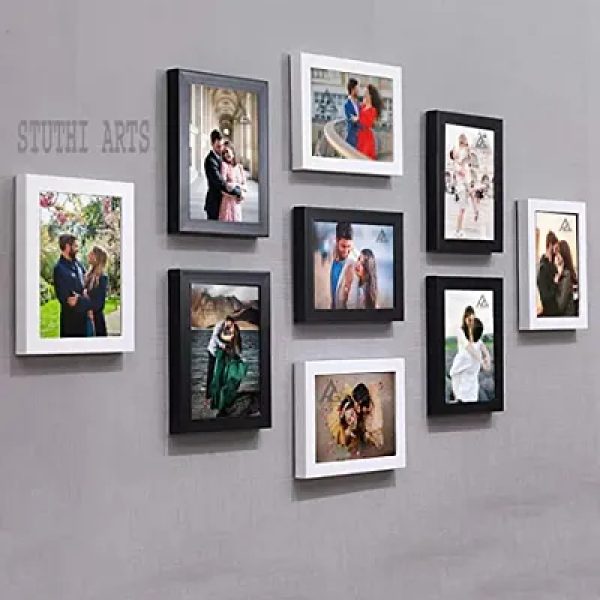 GR-Stuthi Arts Wood Photo Frame with Glass 5x7 - 9...