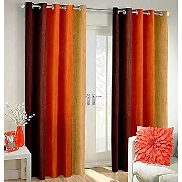 GR-Floral Net Polyester Curtain Drape for Window |...