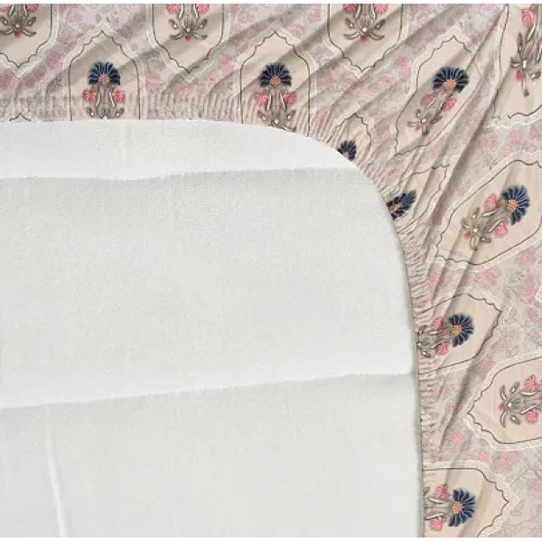 GR-Real Dream Elastic Fitted bedsheets King Size Elastic Fitted 72 x 78 Inches with 2 Pillow Covers [Premium Product]