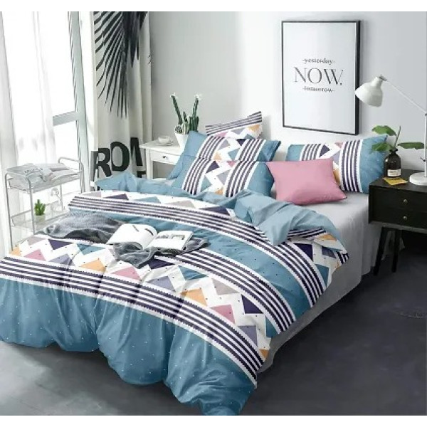 GR-Stylish Comfort: Glace Cotton Floral Bedding Se...