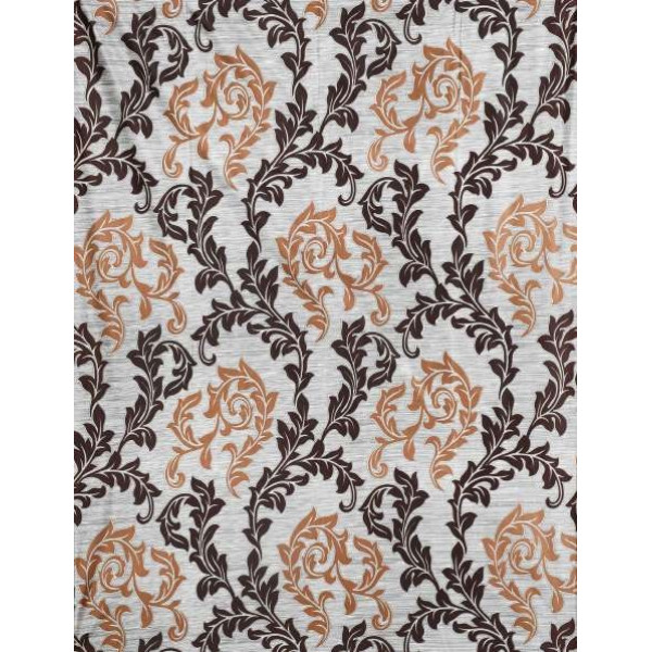 GR-270 cm (9ft) Long Door Curtains (Brown, White, Pack of 2) [Premium Product]