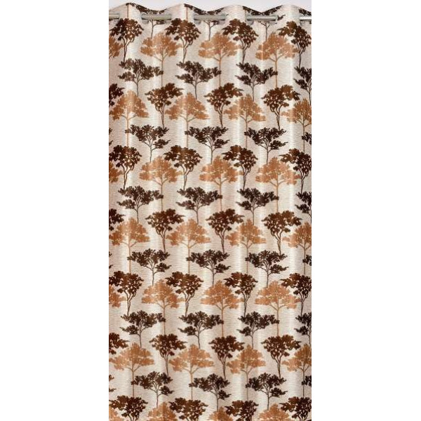 GR-274 cm (9ft) Long Door Curtains (Brown, Pack of 2) [Premium Product]