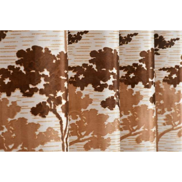 GR-274 cm (9ft) Long Door Curtains (Brown, Pack of 2) [Premium Product]