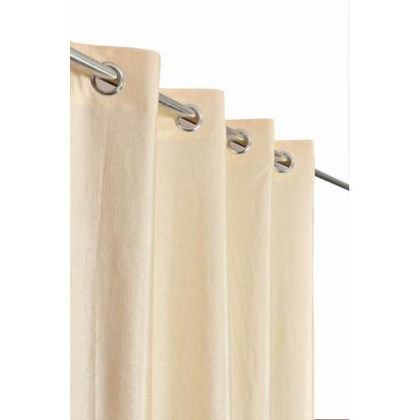 GR-274 cm (9ft) Long Door Curtains (Beige, Pack of 3) [Premium Product]