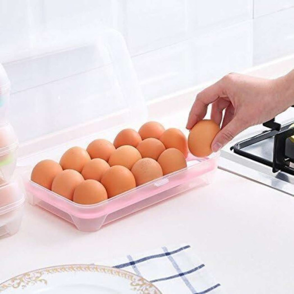 GR-GRABIT Plastic Egg Container - 150 g (Clear) [Low Budget Product]