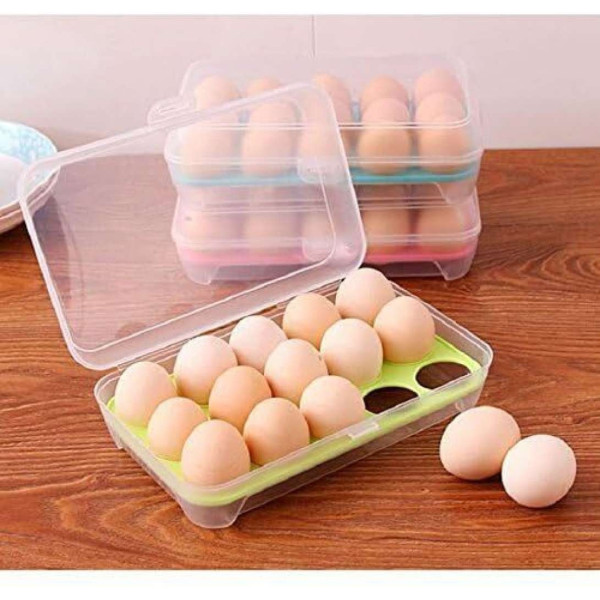 GR-GRABIT Plastic Egg Container - 150 g (Clear) [Low Budget Product]