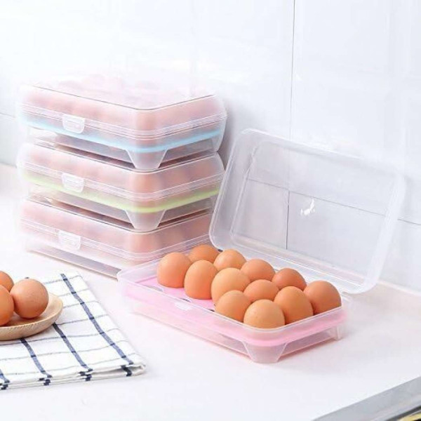 GR-GRABIT Plastic Egg Container - 150 g (Clear) [Low Budget Product]