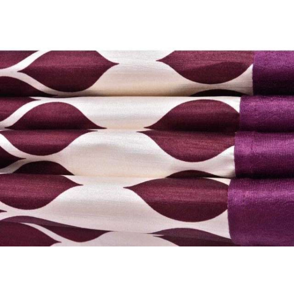 GR-213 cm (7ft) Door Curtain (WINE) [Low Budget Product]