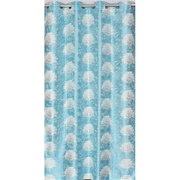 GR-183.5 cm (6ft) Window Curtain (Teal) [Low Budget Product]