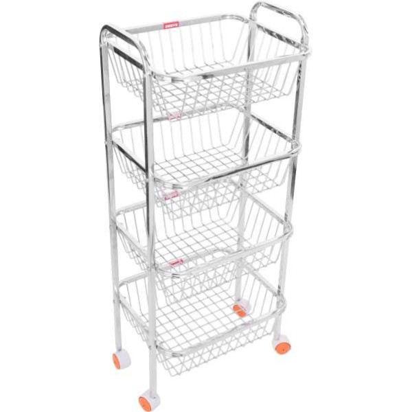 GR-Stainless Steel Fruits & Vegetables Kitchen Rack [Premium Product]