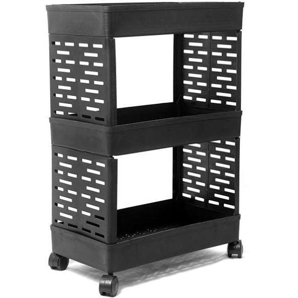 GR-Cutlery Kitchen Rack Plastic, 3 Layer Plastic [...