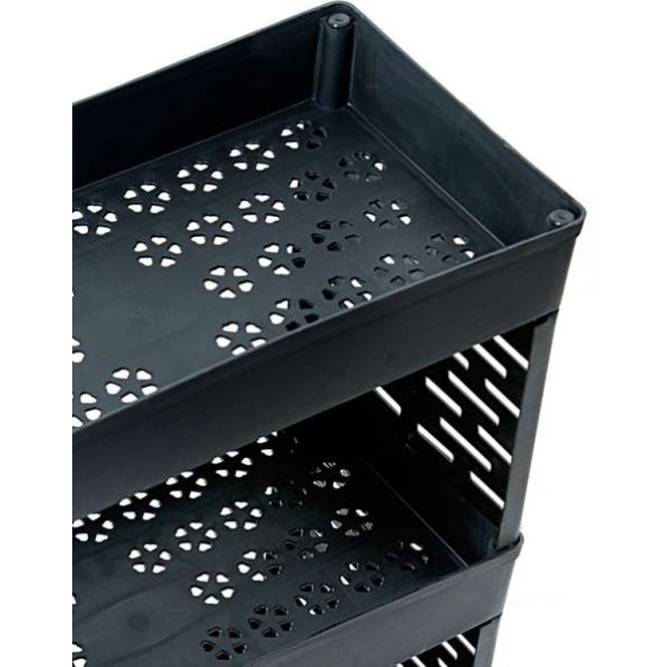 GR-Cutlery Kitchen Rack Plastic, 3 Layer Plastic [Premium Product]