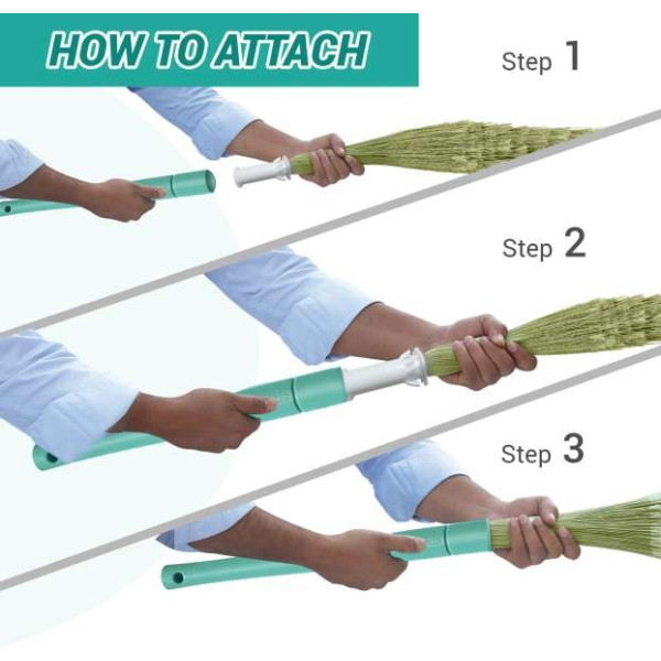 GR-Spotzero Zero Dust Broom Small, Floor Cleaning [Low Budget Product]