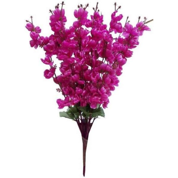 GR-Purple Artificial Flowers (21 inch, Pack of 9) [Low Budget Product]