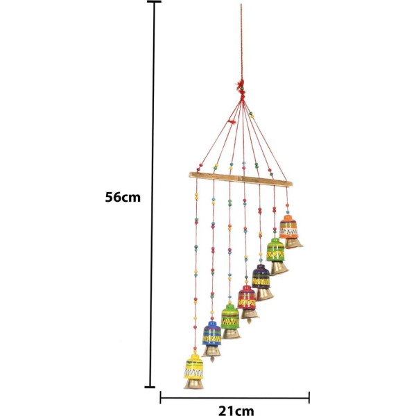 GR-Great Art Hand-Painted Main Door Latkan Garden Wall Hanging Balcony Toran [Low Budget Product]