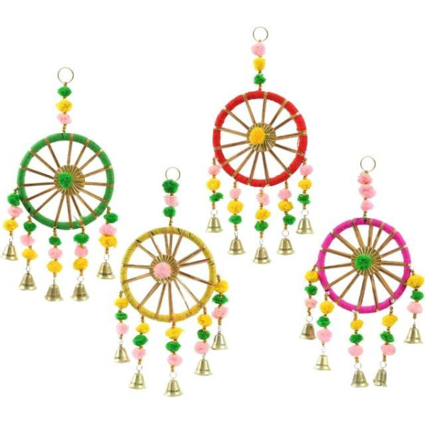 GR-TIED RIBBONS Door Hanging Bandanwar Toran - Diwali Decoration [Low Budget Product]