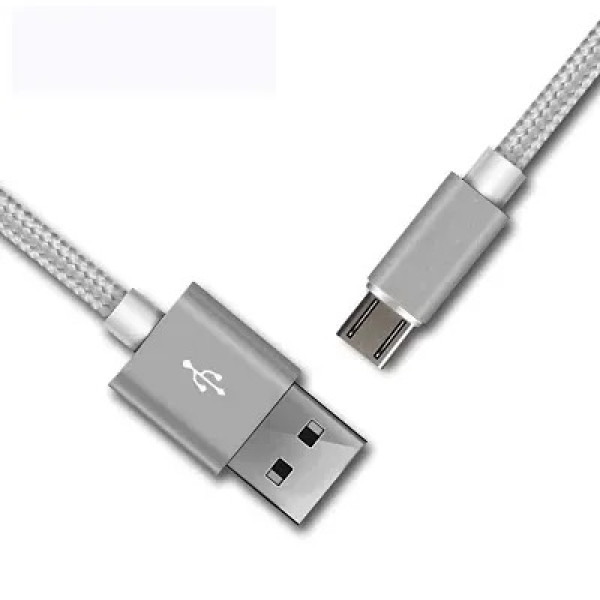 GR-Durable and Efficient: Nylon Braided Fast Charging Cable for Honor and Android Smartphones [Low Budget Product]