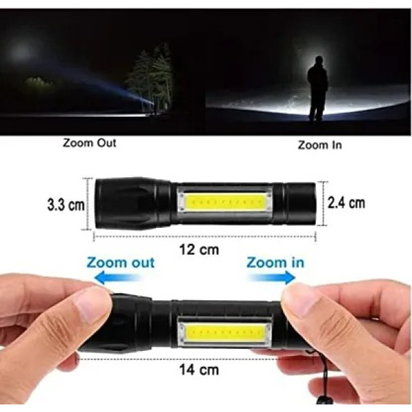 GR-Led Laser Pocket Torch Light [Low Budget Product]