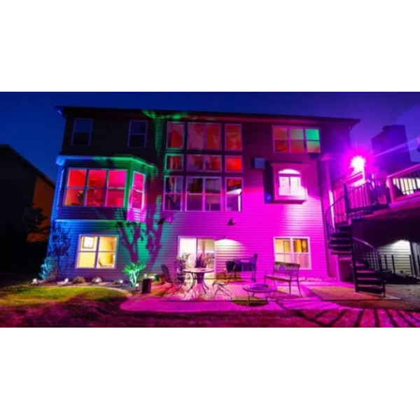 GR-3A Bright 9 Watt B22 Round 3 Color In 1 Led Bulb Red Blue Pink Pack Of 4 [Low Budget Product]