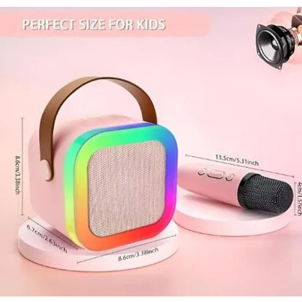 GR-Bluetooth Wireless Mic And Speaker [Premium Product]