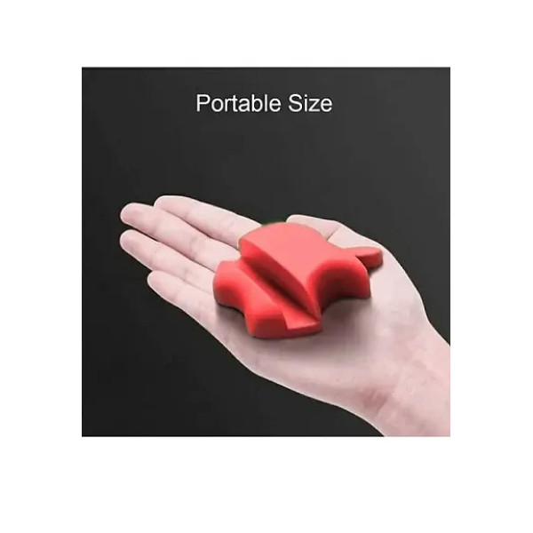 GR-Portable Multi Angel Mobile Phone Apple Shape Stand (Holder) (Color as per Availability) [Low Budget Product]