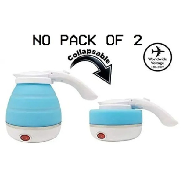 GR-Travel Foldable Electric Kettle Portable Havey Silic [Low Budget Product]