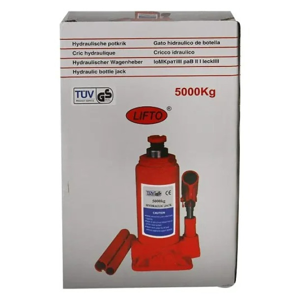 GR-Heavy-Duty Power Unleashed: The 5 Ton Hydraulic Bottle Vehicle Jack (5000 Kgs) for All Standard Cars  [Premium Product]            
