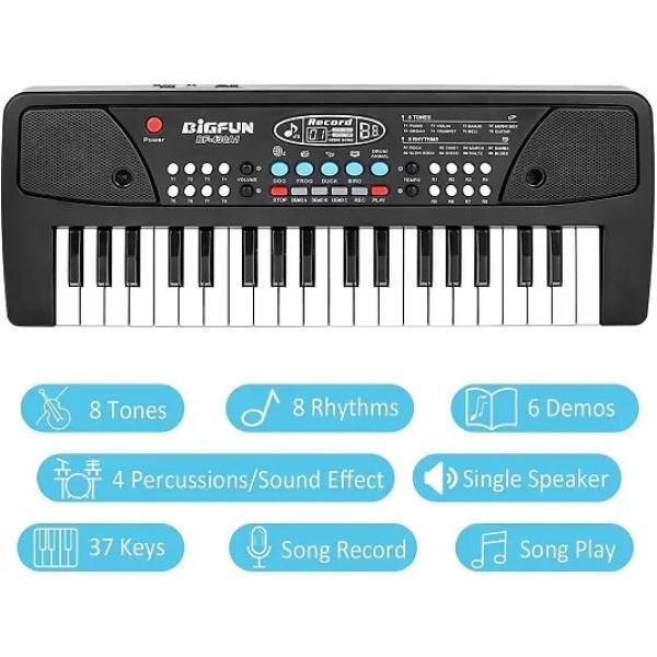 GR-New Keyboard Piano Kids With Microphone [Premium Product]