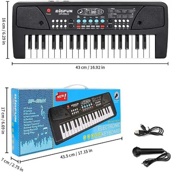 GR-New Keyboard Piano Kids With Microphone [Premium Product]