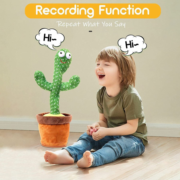 GR-Talking Cactus for Kids Dancing [Premium Product]