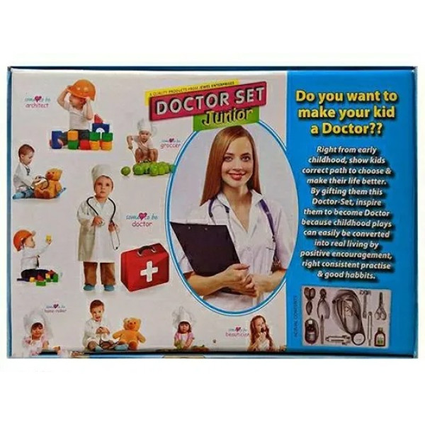 GR-Kids Doctor kit . Role Playing toys for kids (4 + year) [Low Budget Product]