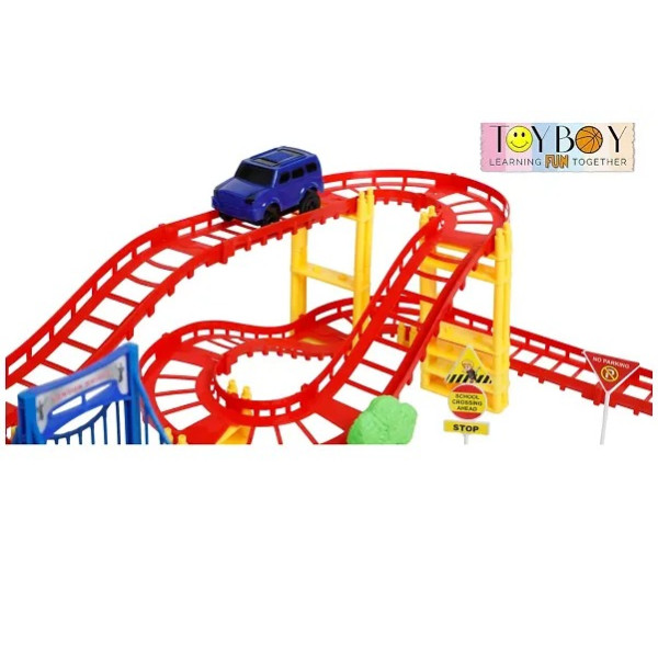 GR-MegaLoop Car Track System: Gravity-Defying Stunts and Loops for Endless Fun [Premium Product]